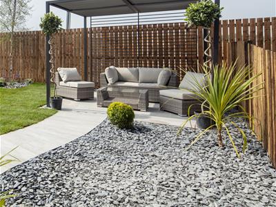 Rear garden